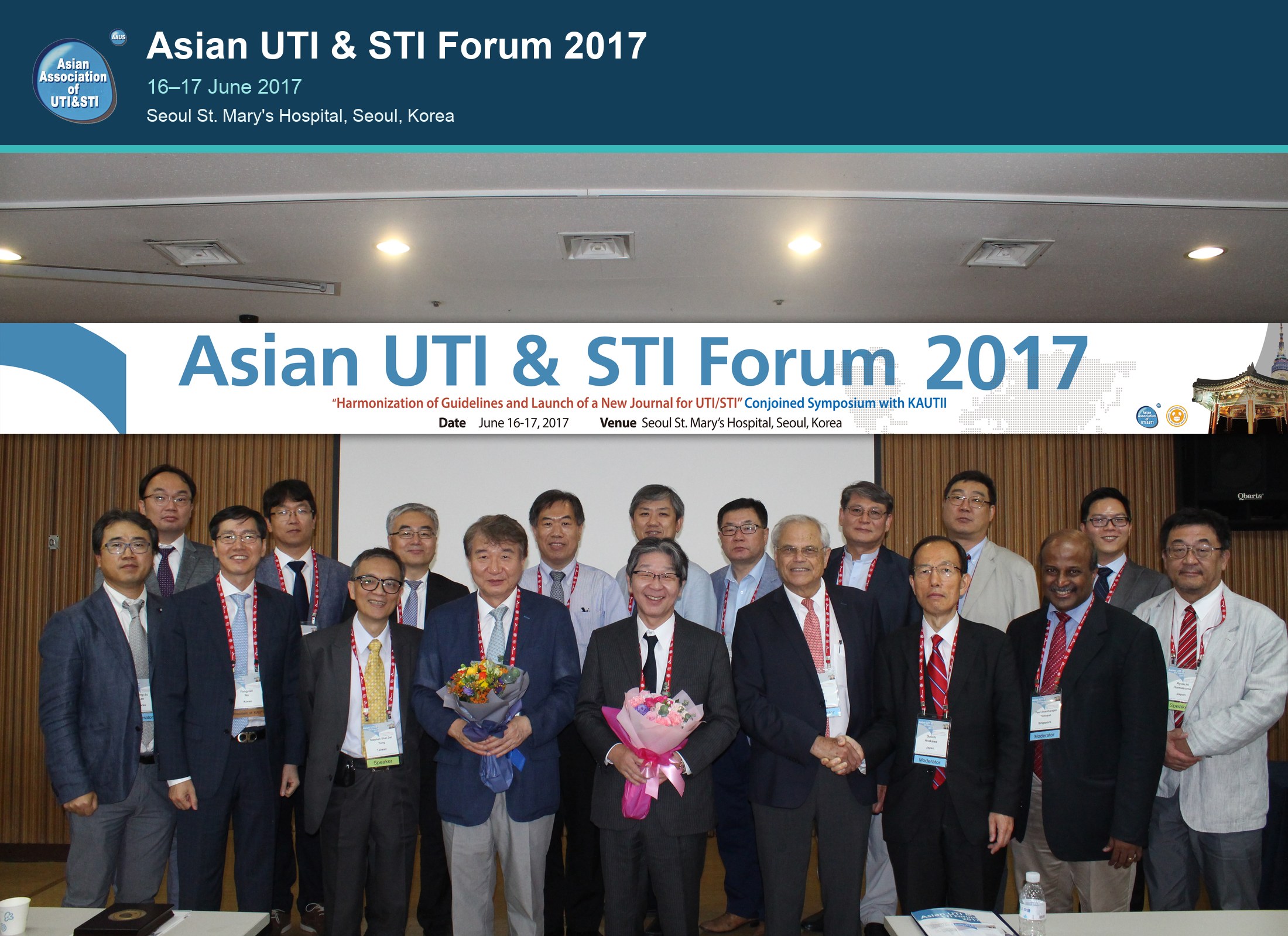 Asian UTI & STI Forum 2017, Seoul, Korea